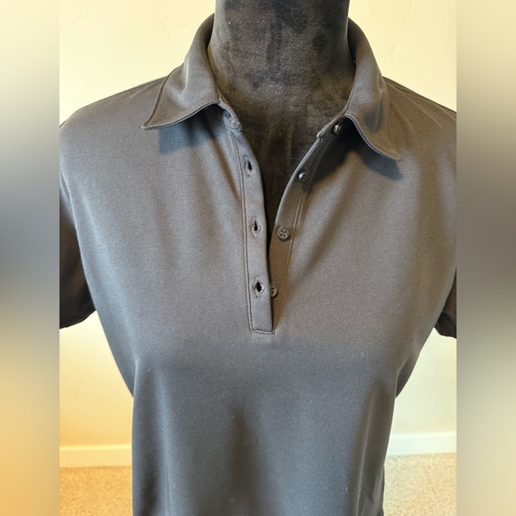Lady Hagen Black Polo Shirt - Picture 5 of 7